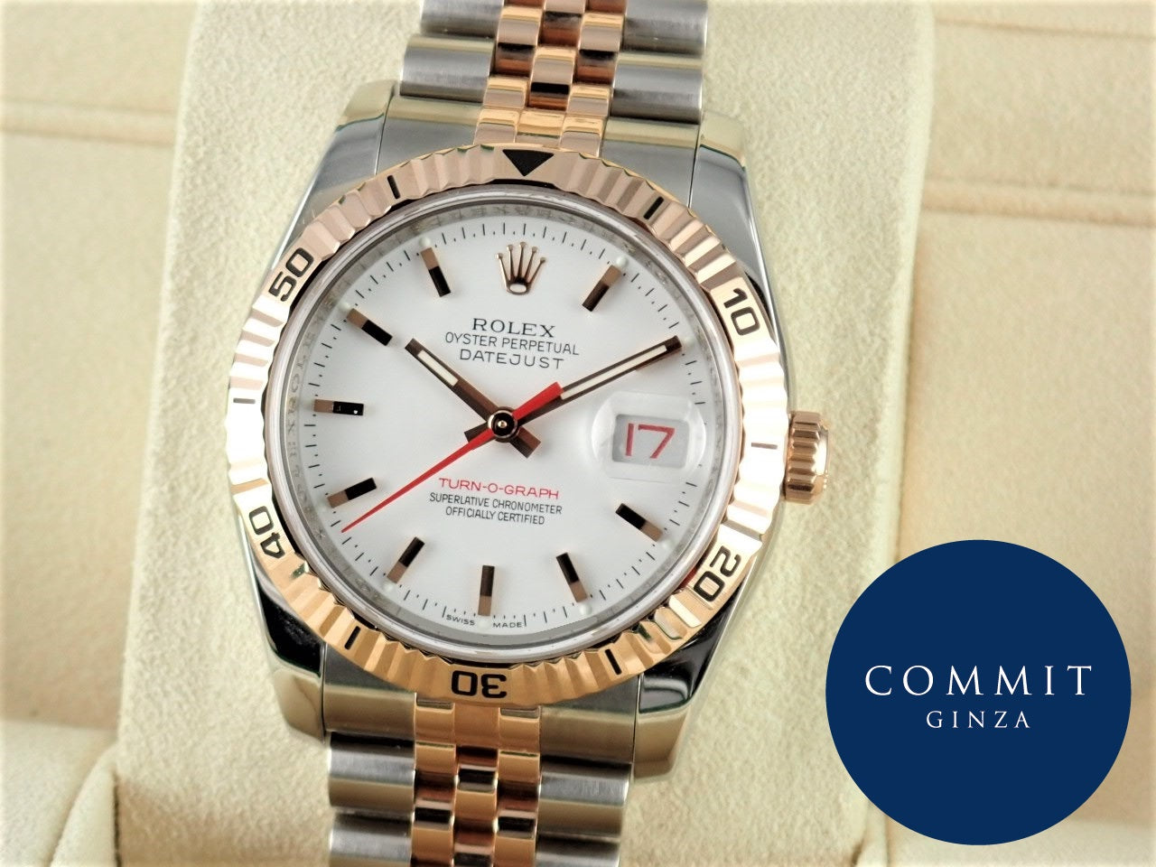 Rolex Datejust Turn-O-Graph White Dial &lt;Warranty, Box, etc.&gt;