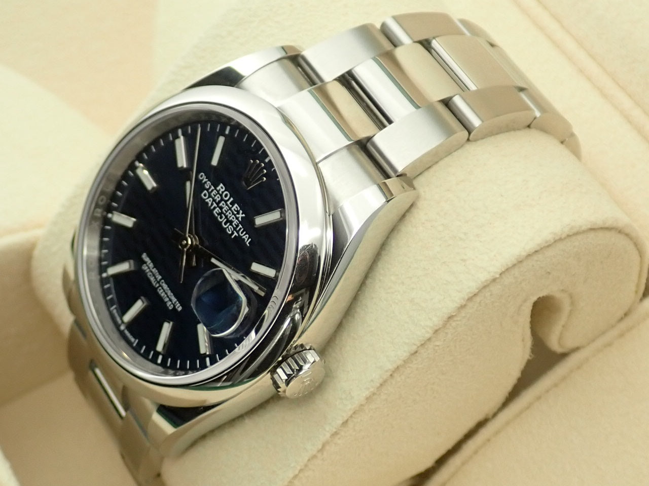 Rolex Datejust 36 Blue Fluted Motif Dial &lt;Warranty, Box, etc.&gt;