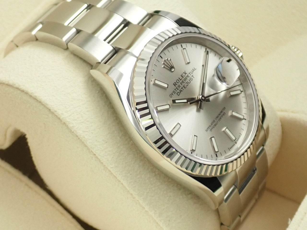 Rolex Datejust 36 Silver Bar Dial &lt;Warranty, Box, etc.&gt;