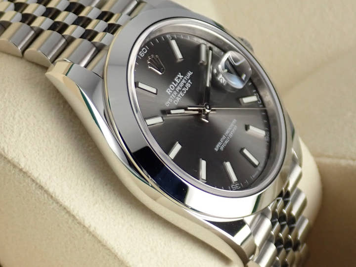 Rolex Datejust Ref. 126300 Dark Rhodium Dial, Unused, with Jubilee Bracelet (datejust-164)