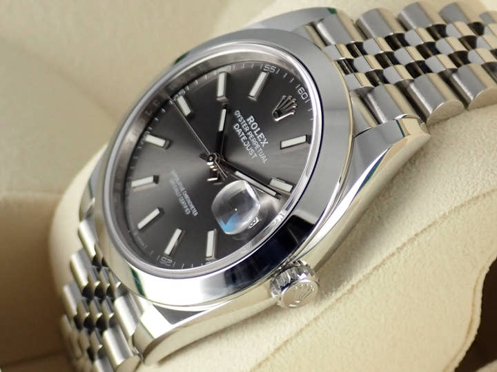Rolex Datejust Ref. 126300 Dark Rhodium Dial, Unused, with Jubilee Bracelet (datejust-164)