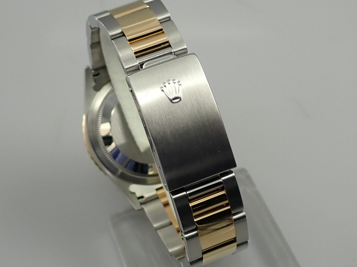 ロレックス デイトジャスト サンダーバード Ref.16263G ステンレススチール/イエローゴールド ブルーグラデーションx10Pダイヤ文字盤