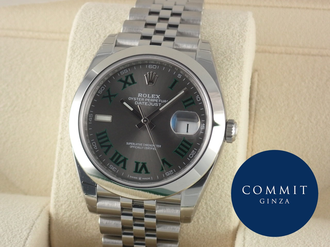 Rolex Datejust 41 Wimbledon Dial [Unused] &lt;New warranty, box, etc.&gt;