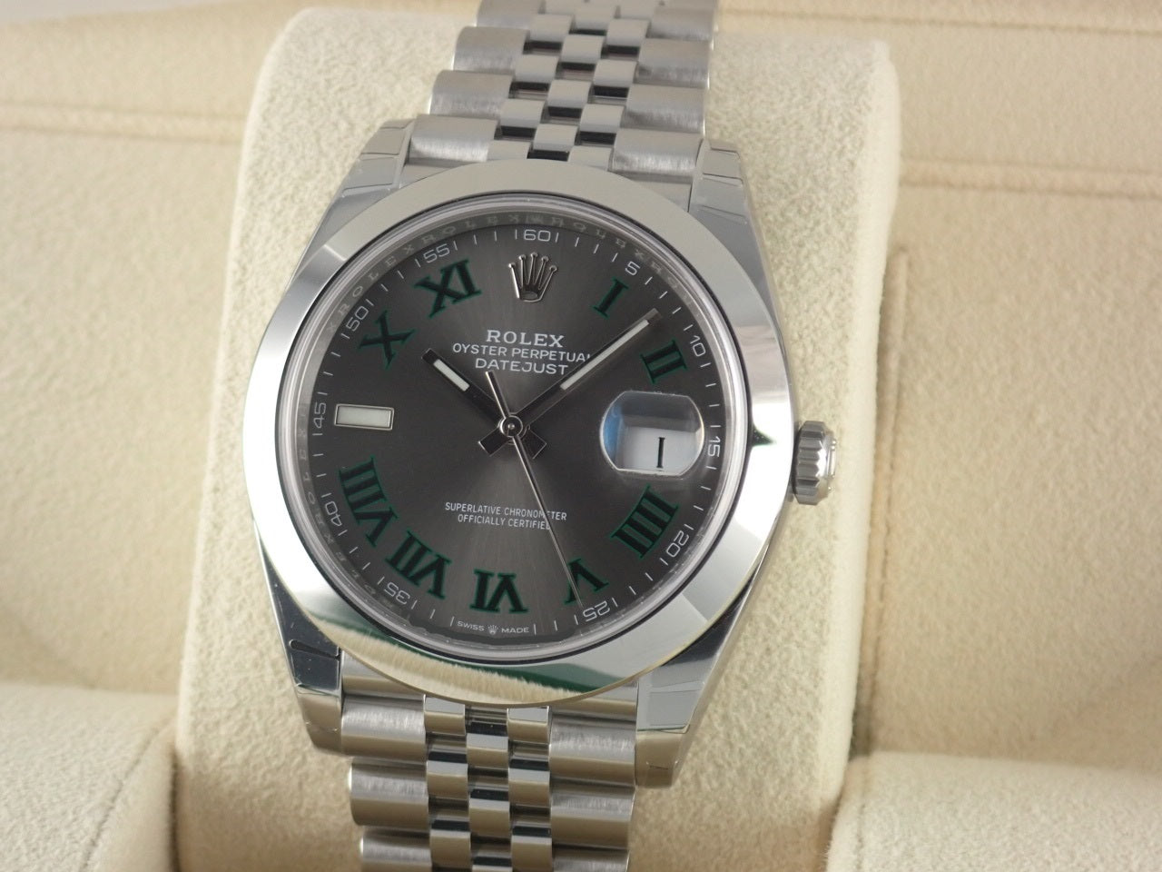 Rolex Datejust 41 Wimbledon Dial [Unused] &lt;New warranty, box, etc.&gt;