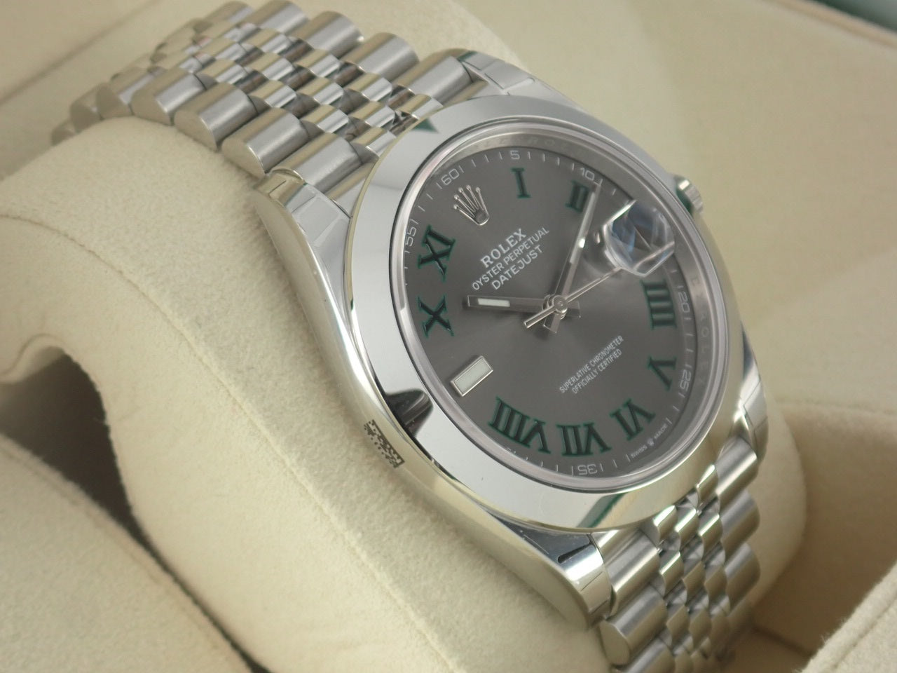 Rolex Datejust 41 Wimbledon Dial [Unused] &lt;New warranty, box, etc.&gt;