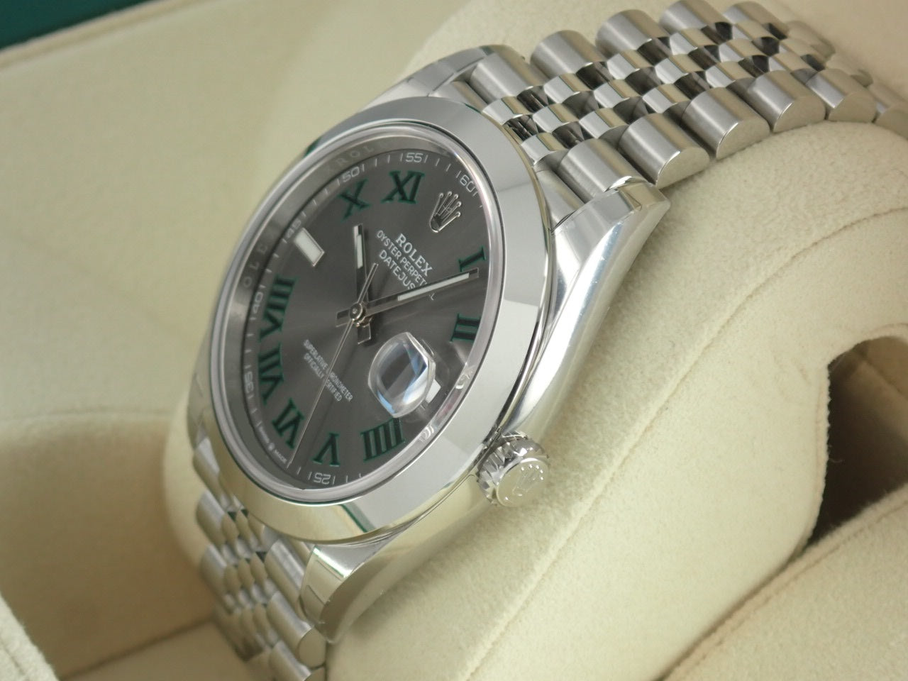 Rolex Datejust 41 Wimbledon Dial [Unused] &lt;New warranty, box, etc.&gt;