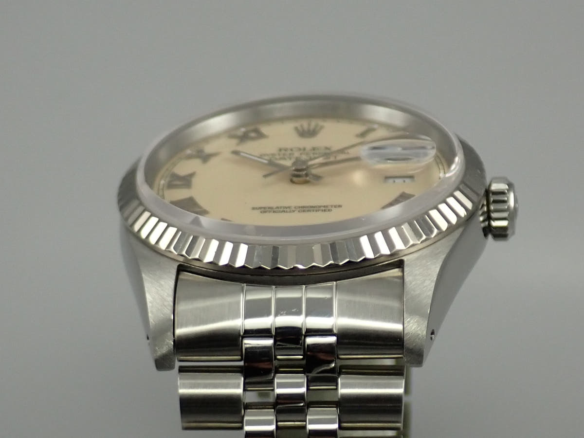 ロレックス デイトジャスト Ref.16234 アイボリー文字盤 美品 M7Y11R83