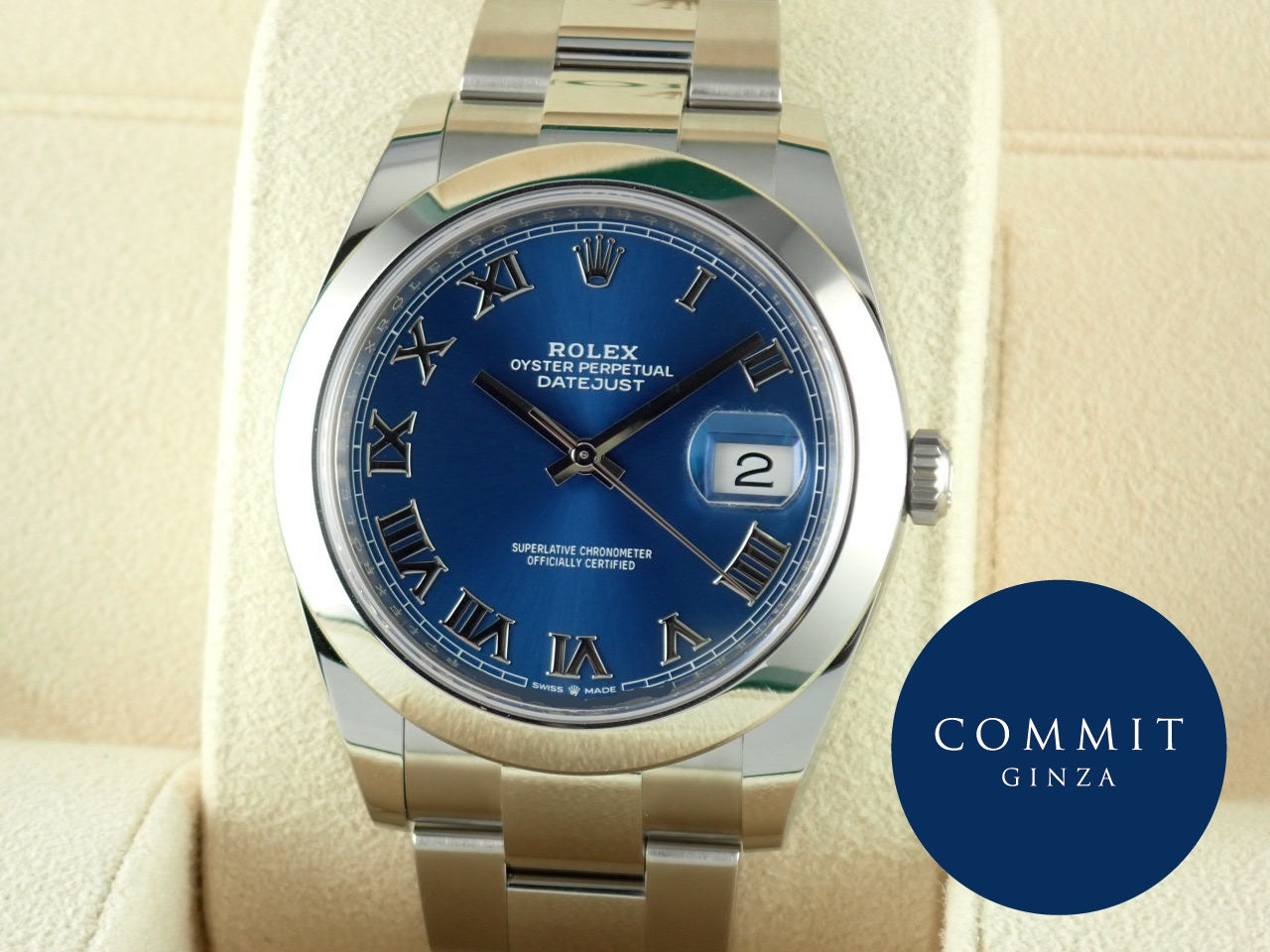 Rolex Datejust 41 Blue Roman [Unused] &lt;Warranty, Box, etc.&gt;