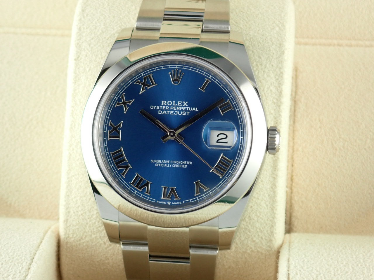 Rolex Datejust 41 Blue Roman [Unused] &lt;Warranty, Box, etc.&gt;