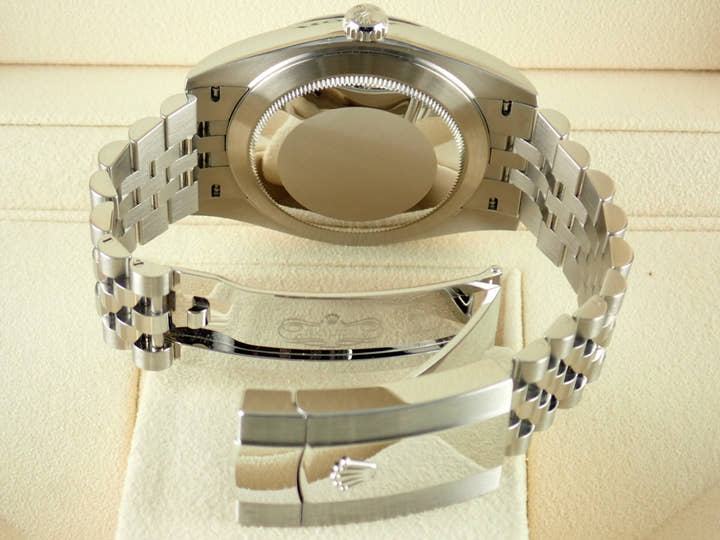 ロレックス デイトジャスト Ref.126300 ブルー文字盤 中古 datejust-172 ジュビリーブレスレット