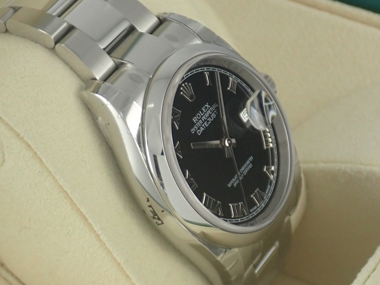 Rolex Datejust Black Roman [Unused] &lt;Warranty, Box, etc.&gt;