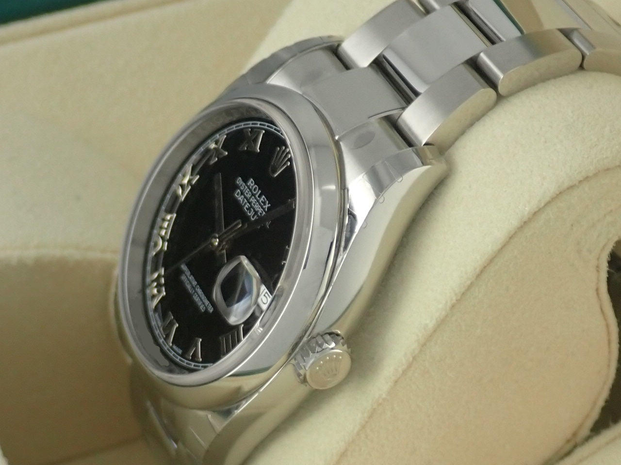 Rolex Datejust Black Roman [Unused] &lt;Warranty, Box, etc.&gt;