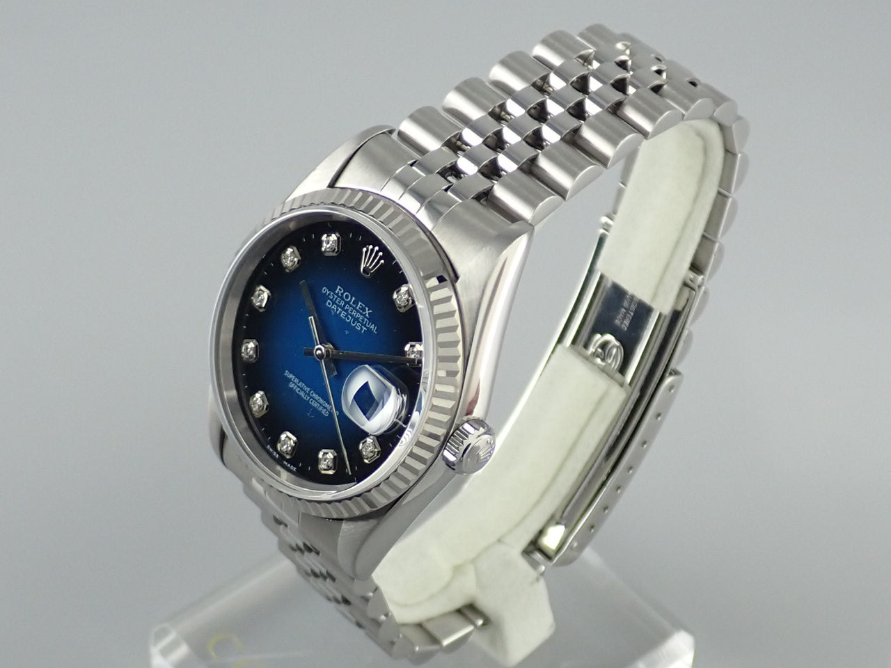 Rolex Datejust 10P Diamond Blue Gradient &lt;Warranty, Box, etc.&gt;