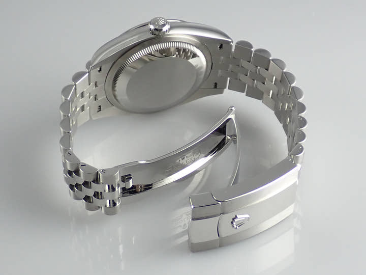 ロレックス デイトジャスト Ref.126200 ブルー文字盤 中古 datejust-178 ジュビリーブレスレット