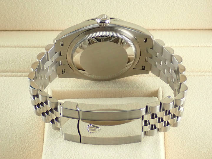 ロレックス デイトジャスト Ref.126200 ブルー文字盤 中古 datejust-178 ジュビリーブレスレット