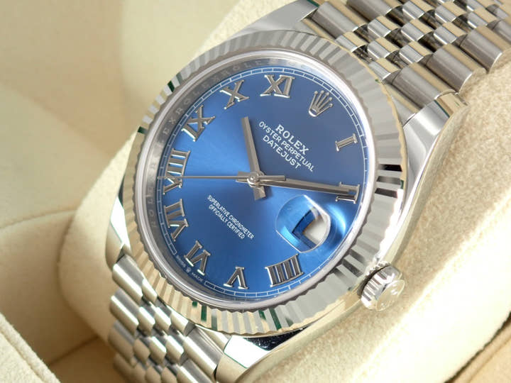 ロレックス デイトジャスト Ref.126334 ブルーローマン文字盤 中古 datejust-181 ジュビリーブレスレット