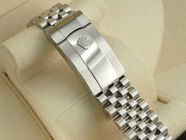 ロレックス デイトジャスト41 Ref.126300 ステンレススチール スレートローマン文字盤 ジュビリーブレスレット 極美品 173763KL