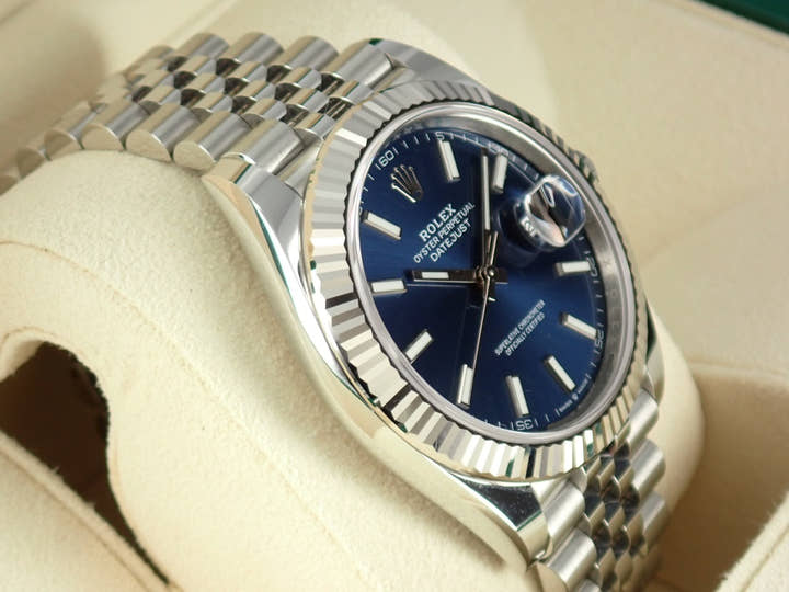 ロレックス デイトジャスト Ref.126334 ブルーバー文字盤 極美品 datejust-188-2 ジュビリーブレスレット