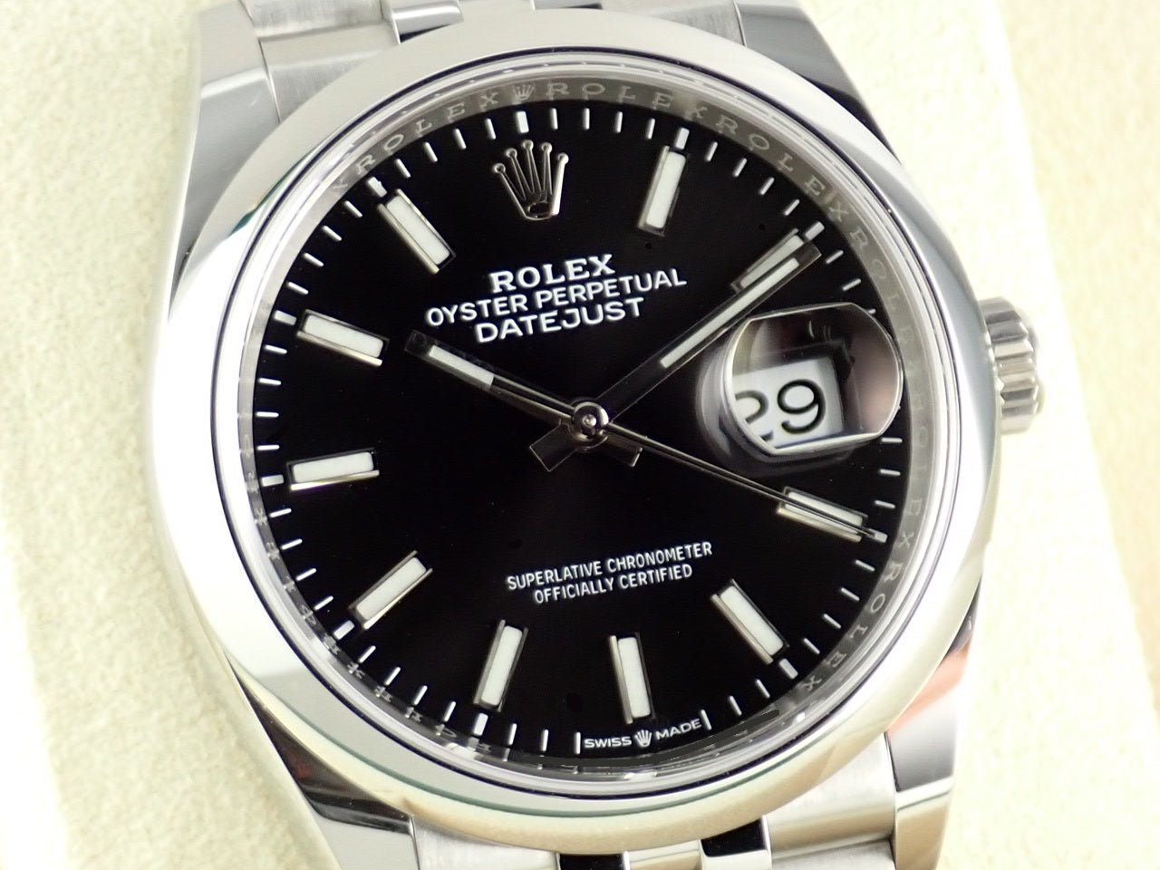 Rolex Datejust 36 Black Bar Dial &lt;Warranty, Box, etc.&gt;