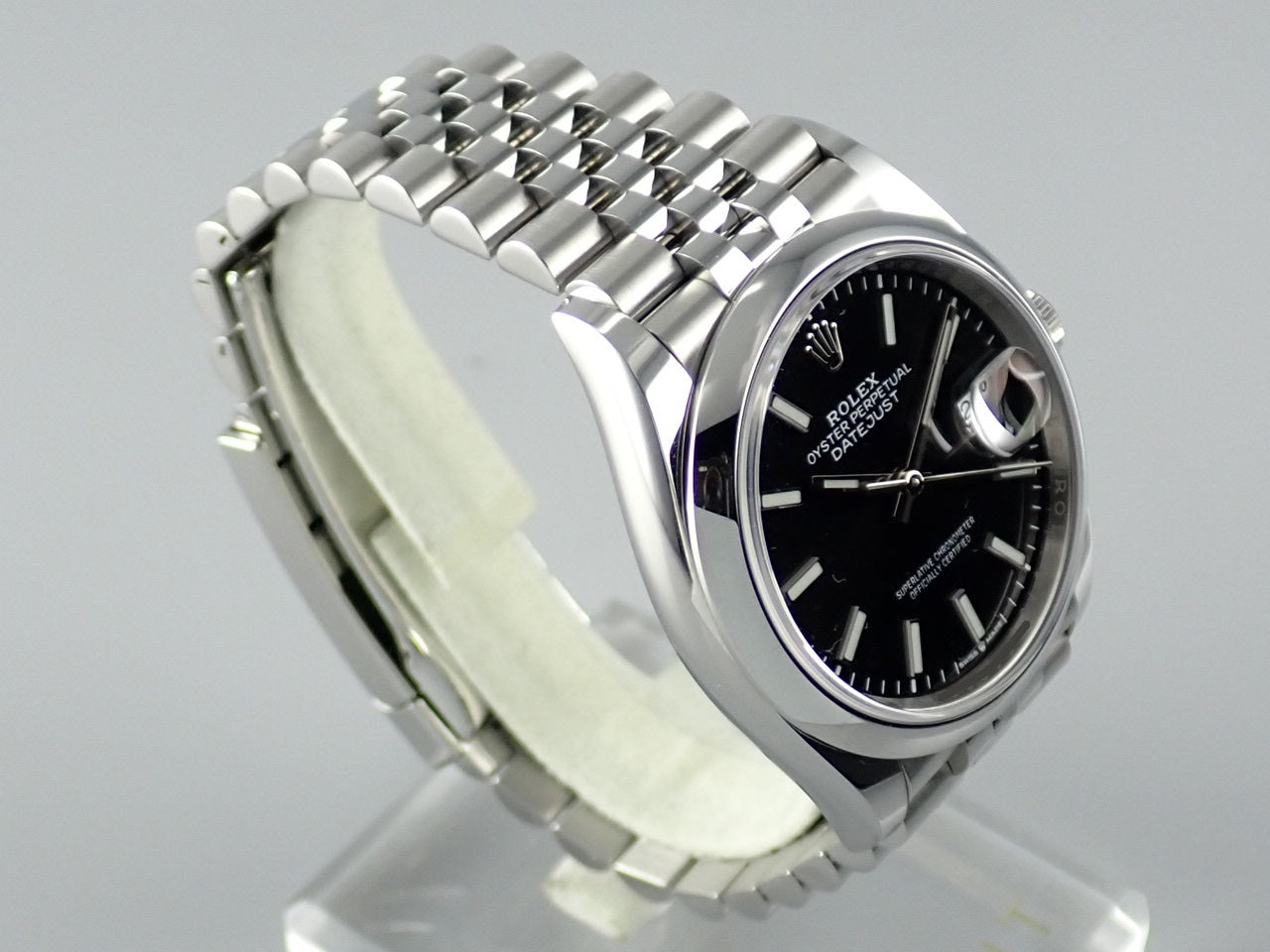 Rolex Datejust 36 Black Bar Dial &lt;Warranty, Box, etc.&gt;