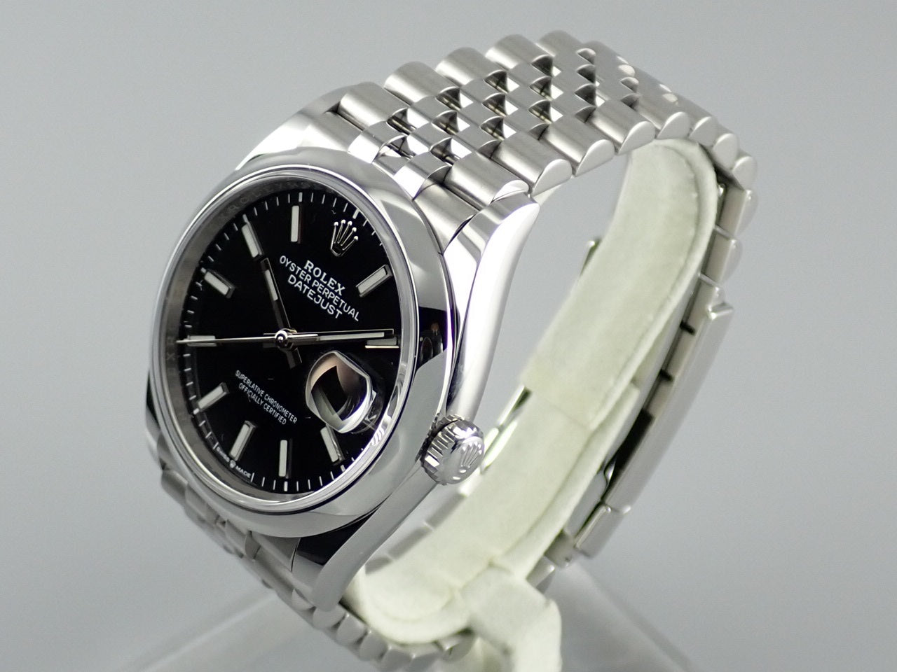 Rolex Datejust 36 Black Bar Dial &lt;Warranty, Box, etc.&gt;