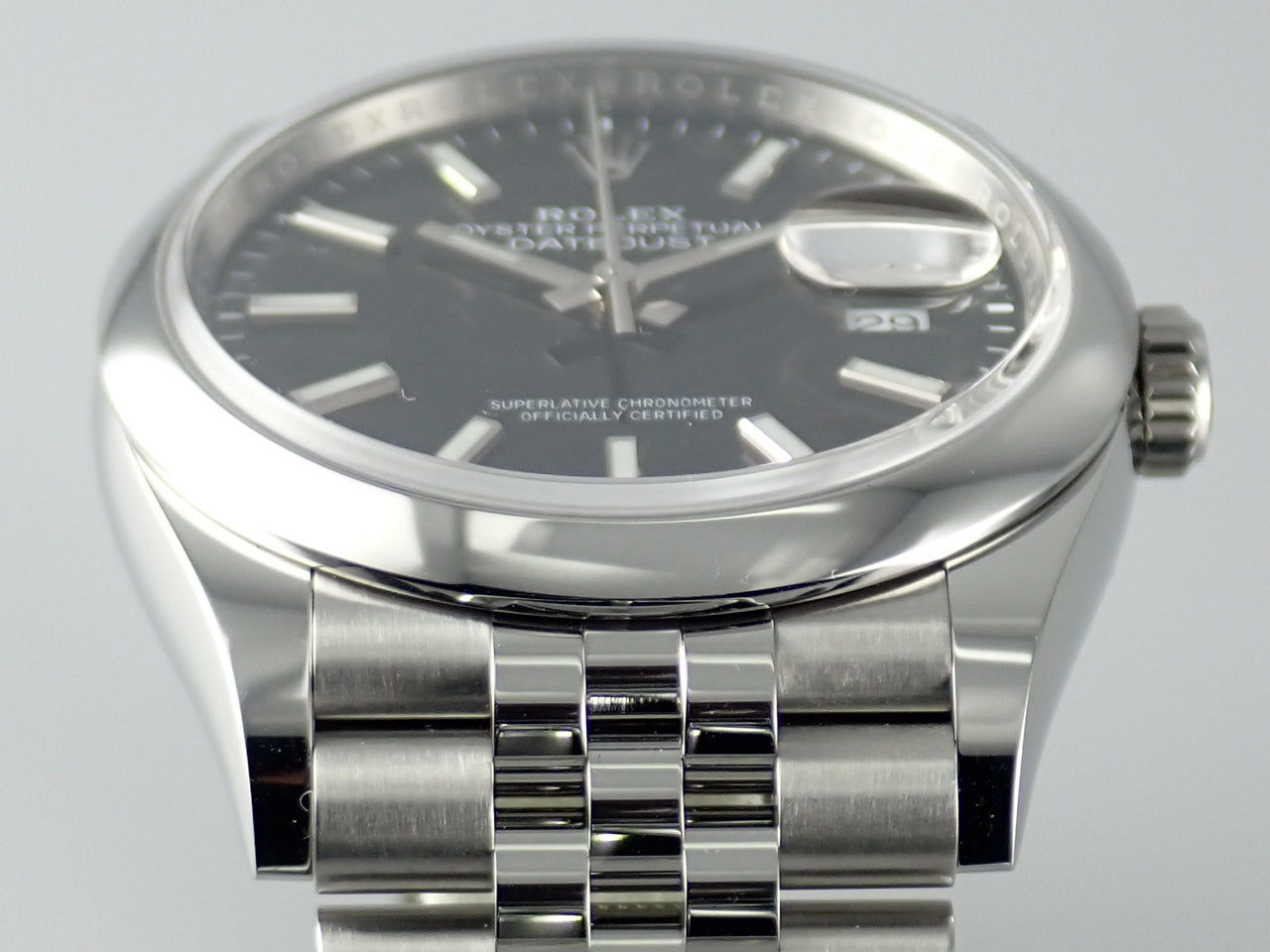 Rolex Datejust 36 Black Bar Dial &lt;Warranty, Box, etc.&gt;