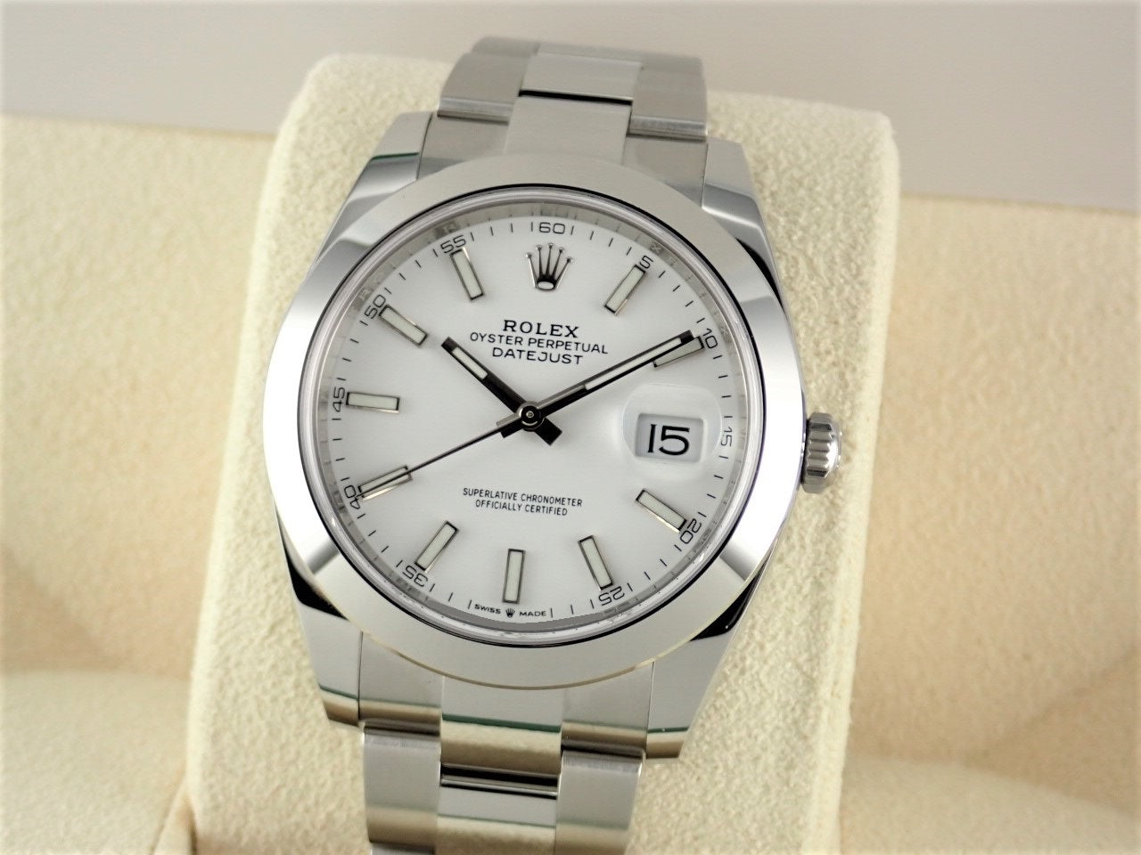 Rolex Datejust 41 White Dial &lt;New warranty, box, etc.&gt;