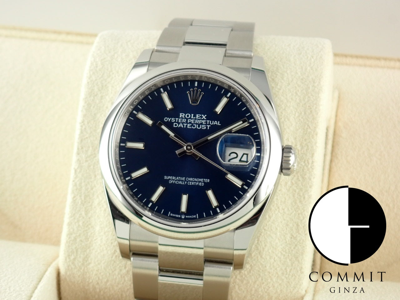 Rolex Datejust 36 Blue Dial &lt;New warranty, box, etc.&gt;