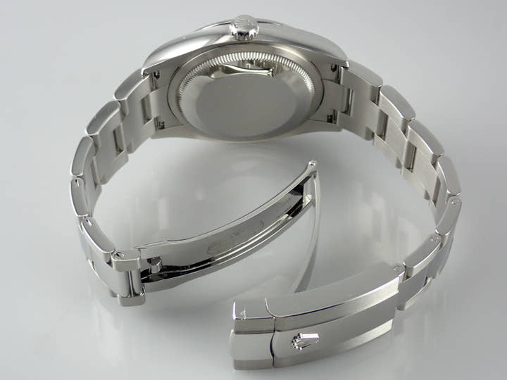 ロレックス デイトジャスト Ref.126200 ブルー文字盤 美品 datejust-191