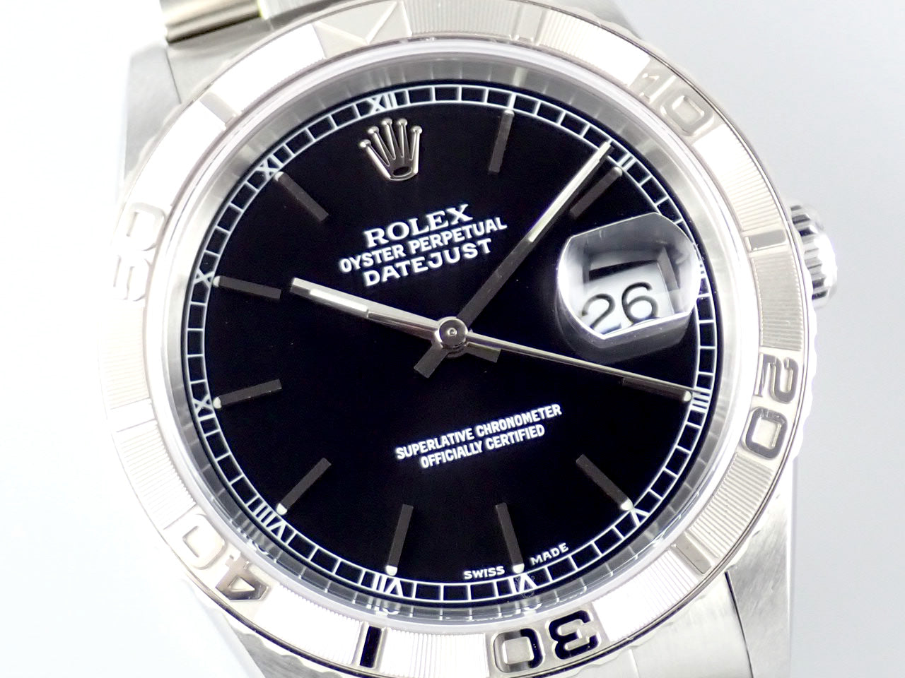 Rolex Datejust Thunderbird Black Dial F Series &lt;Warranty, Box, etc.&gt;