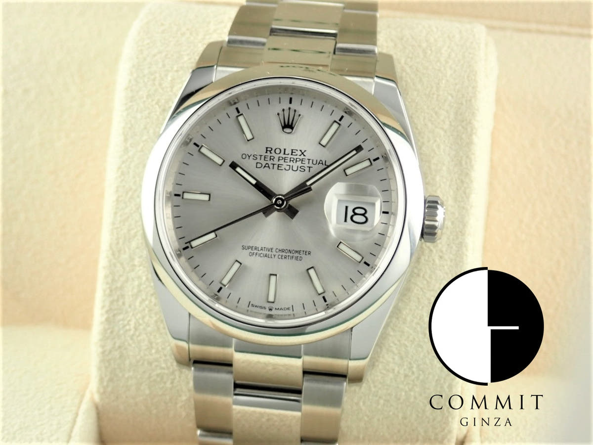 ロレックス デイトジャスト36 Ref.126200 シルバー文字盤 中古 datejust-194