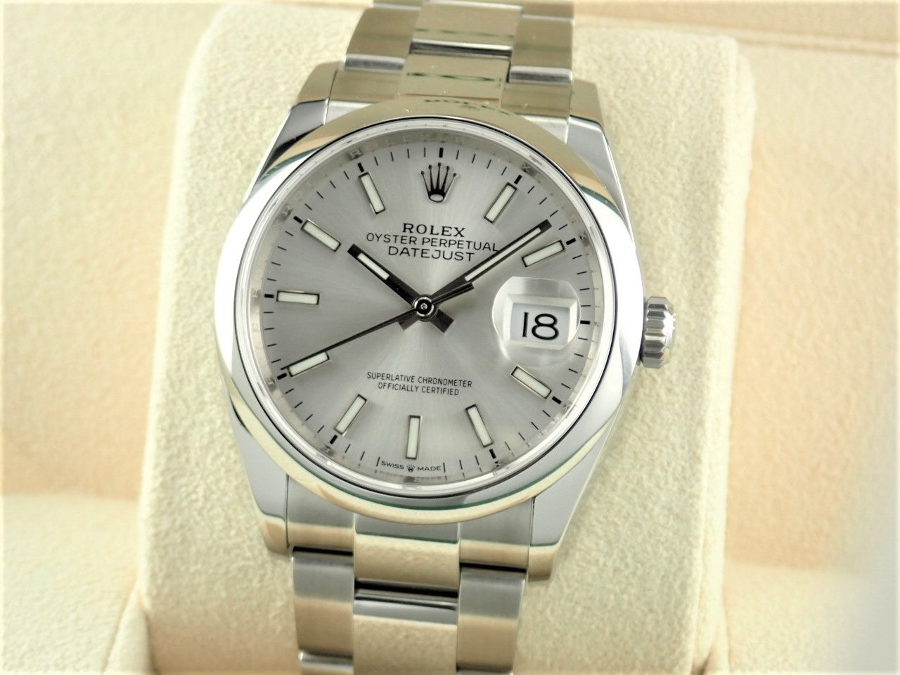 Rolex Datejust 36 Silver Dial &lt;New warranty, box, etc.&gt;