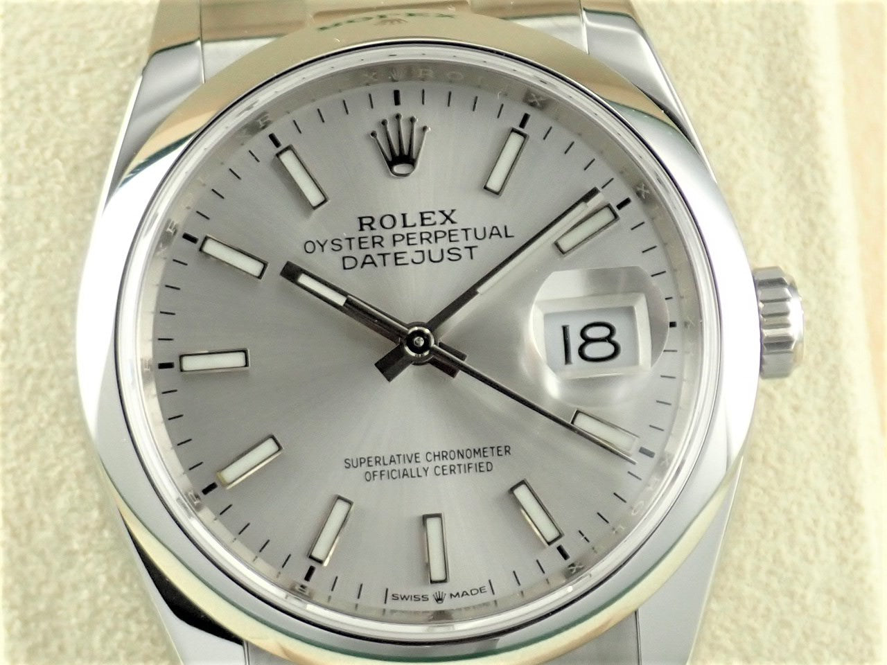 Rolex Datejust 36 Silver Dial &lt;New warranty, box, etc.&gt;