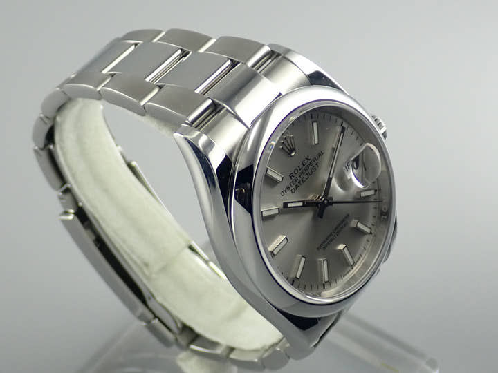 ロレックス デイトジャスト36 Ref.126200 シルバー文字盤 中古 datejust-194