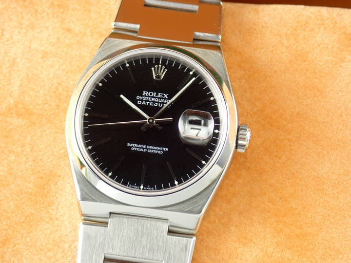 ロレックス デイトジャスト Ref.17000 ブラック文字盤 中古 datejust-195