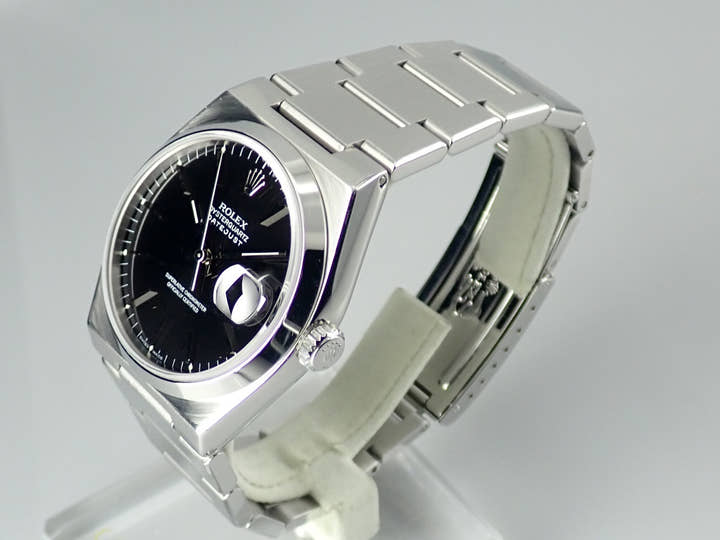 ロレックス デイトジャスト Ref.17000 ブラック文字盤 中古 datejust-195