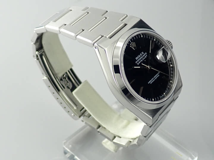 ロレックス デイトジャスト Ref.17000 ブラック文字盤 中古 datejust-195