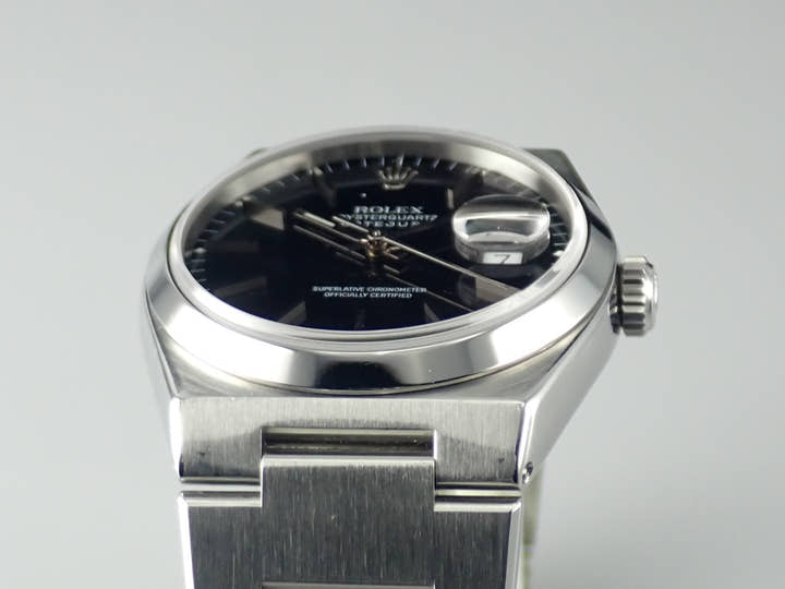 ロレックス デイトジャスト Ref.17000 ブラック文字盤 中古 datejust-195