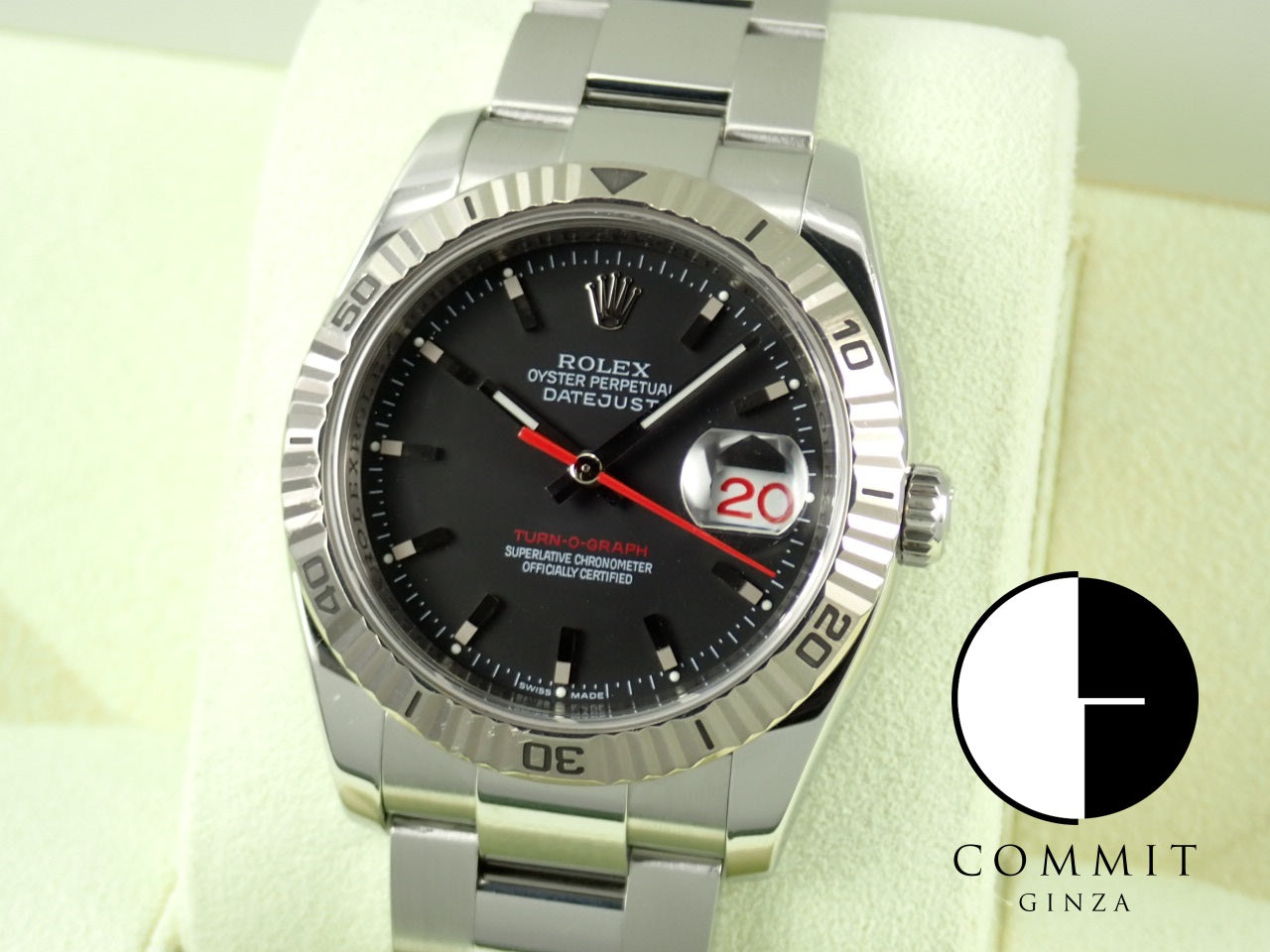 Rolex Datejust Turn-O-Graph Black Dial &lt;Warranty, Box, etc.&gt;