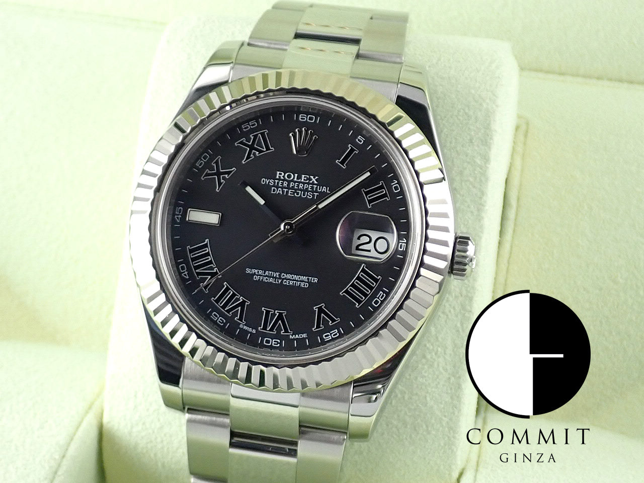 Rolex Datejust 41 Black Roman Dial &lt;Warranty, Box, etc.&gt;