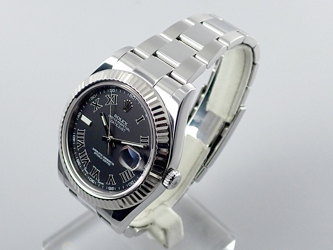 Rolex Datejust 41 Black Roman Dial &lt;Warranty, Box, etc.&gt;