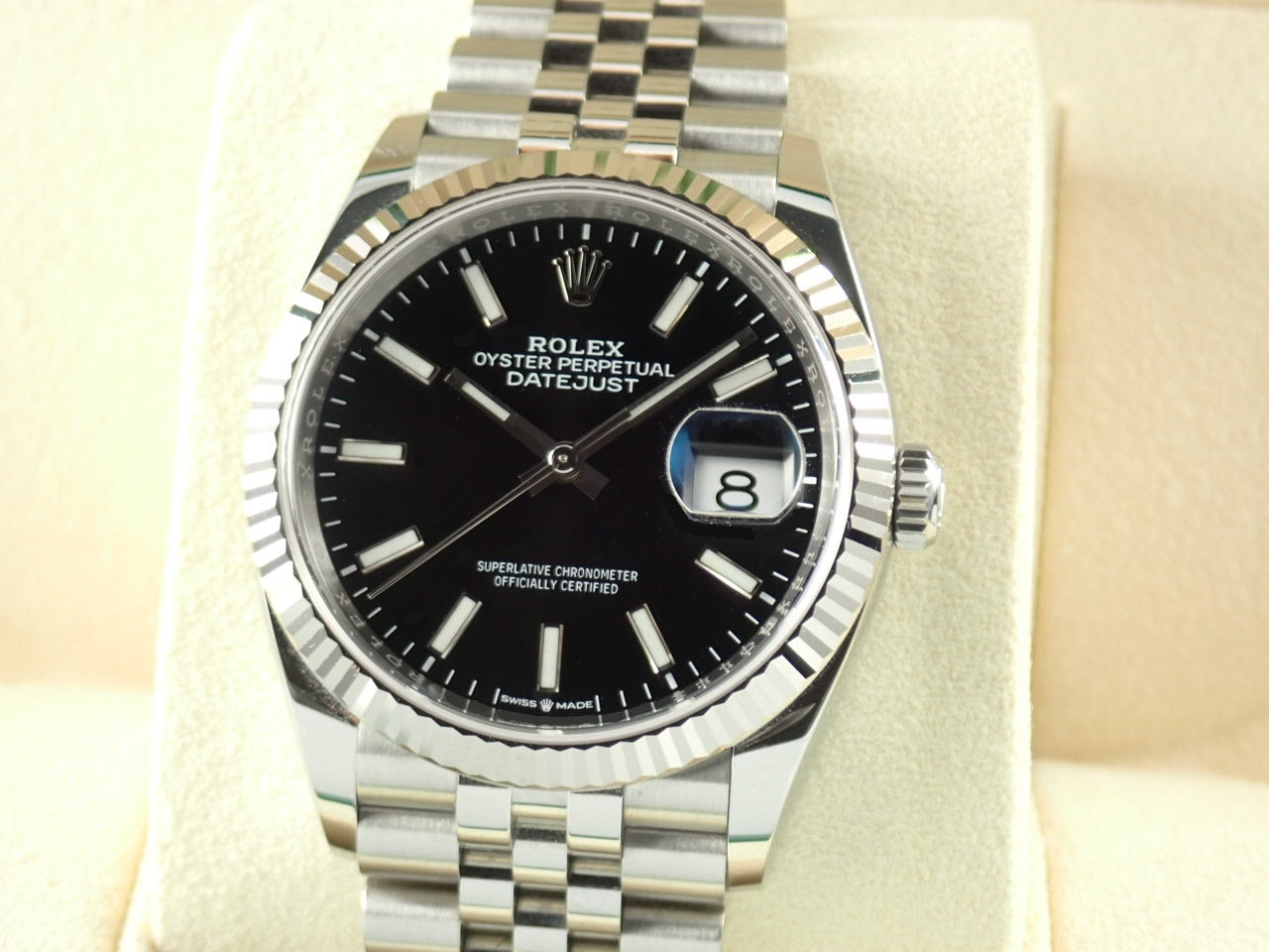 Rolex Datejust 36 Black Bar &lt;Warranty, Box, etc.&gt;