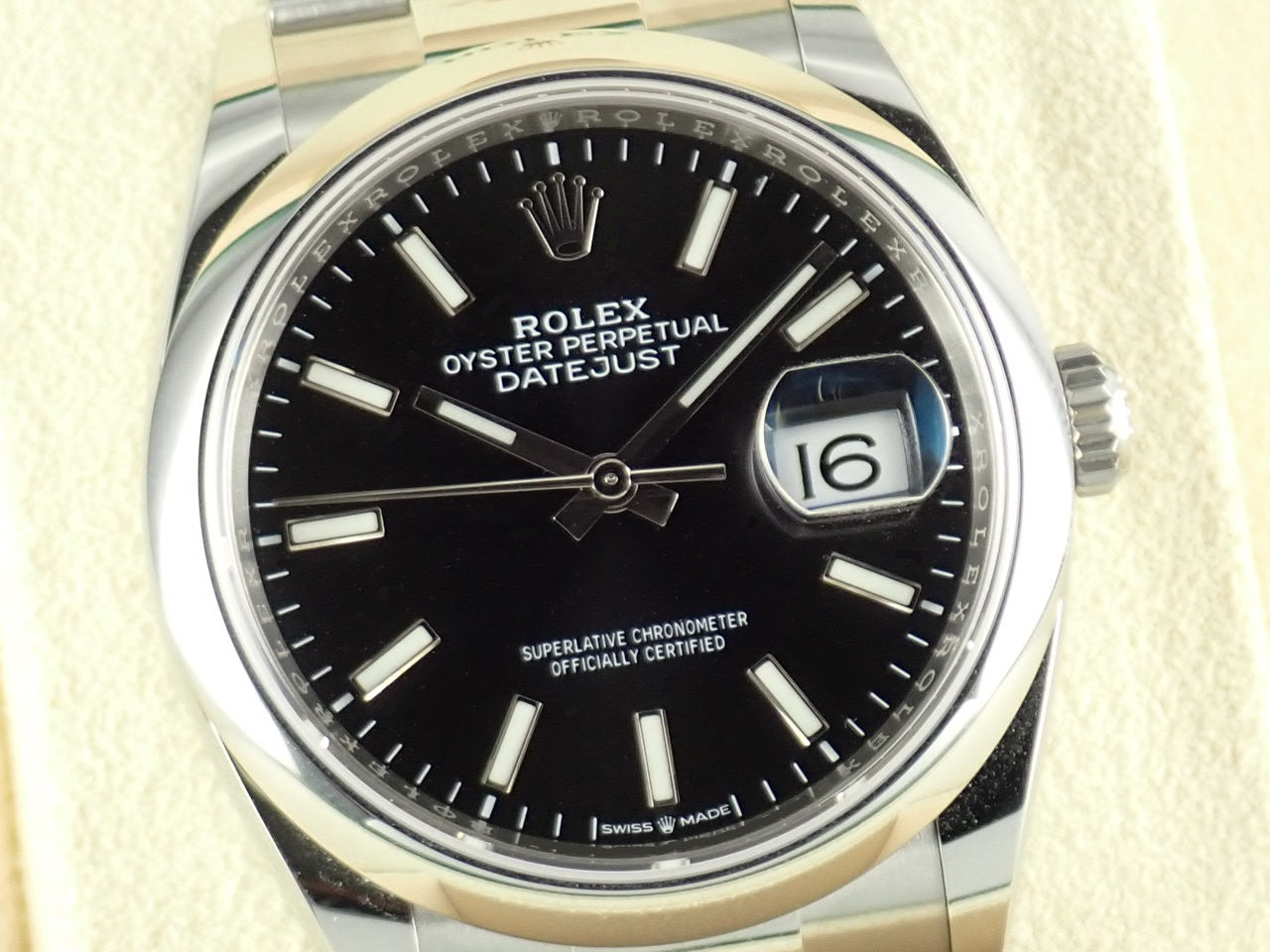 Rolex Datejust 36 Black Dial [Good Condition] &lt;New Warranty Card, Box, etc.&gt;