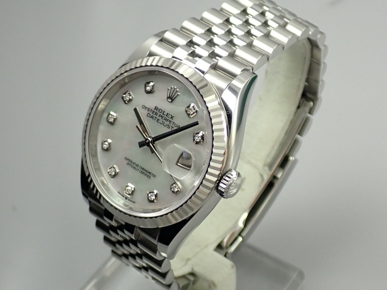 Rolex Datejust 36 Shell 10P Diamond &lt;Warranty, Box, etc.&gt;