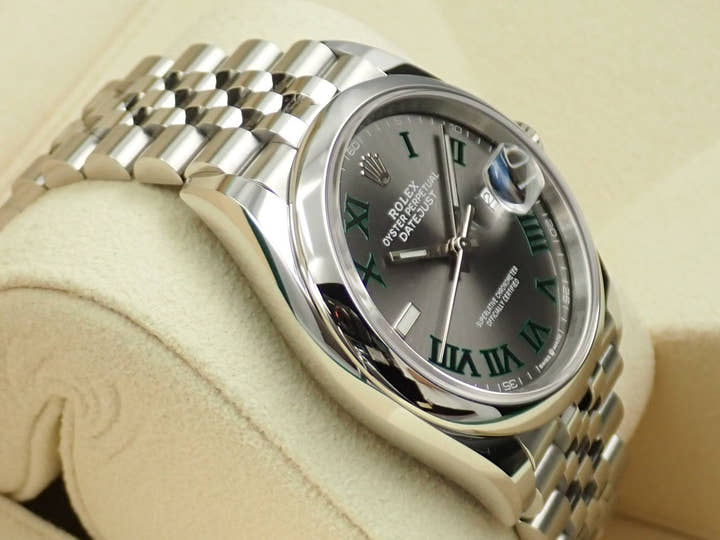 ロレックス デイトジャスト36 Ref.126200 スレートグレー文字盤 未使用 datejust-212 ジュビリーブレスレット
