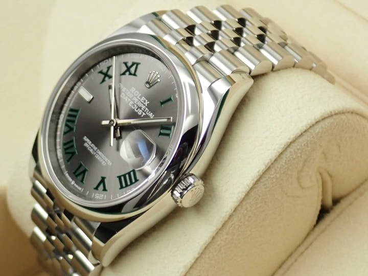 ロレックス デイトジャスト36 Ref.126200 スレートグレー文字盤 未使用 datejust-212 ジュビリーブレスレット