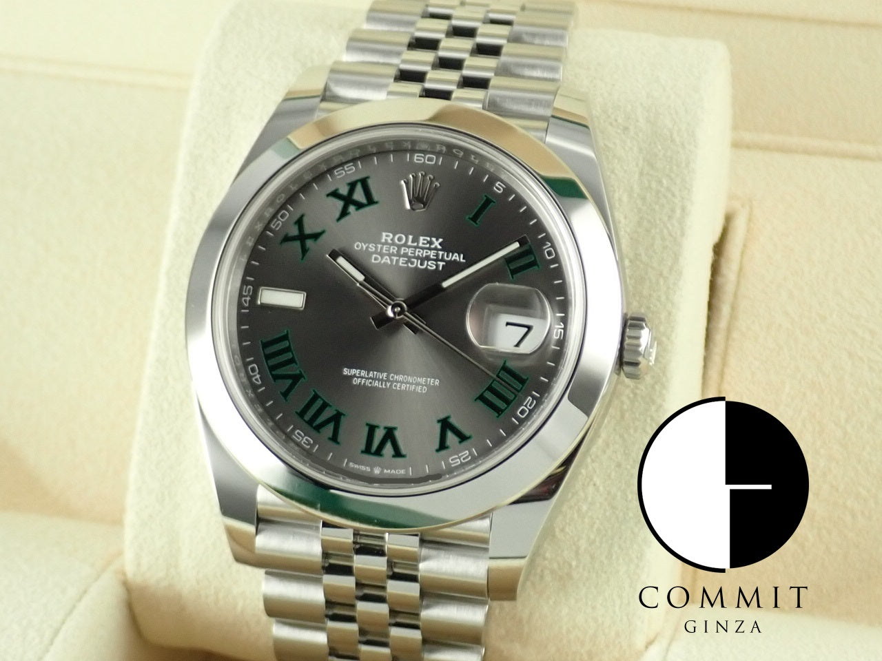 Rolex Datejust 41 Slate Roman Dial [Unused] &lt;New warranty, box, etc.&gt;