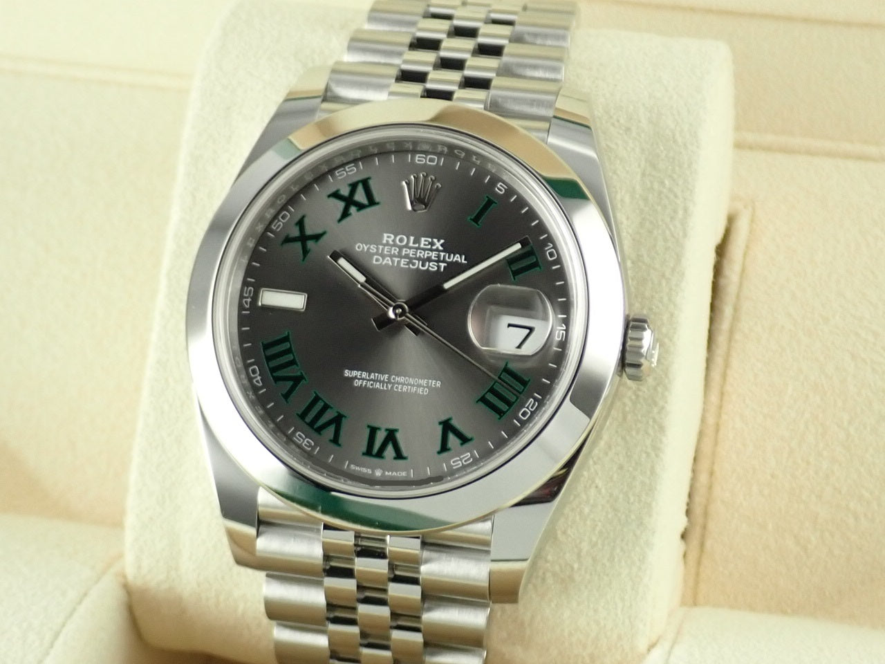 Rolex Datejust 41 Slate Roman Dial [Unused] &lt;New warranty, box, etc.&gt;