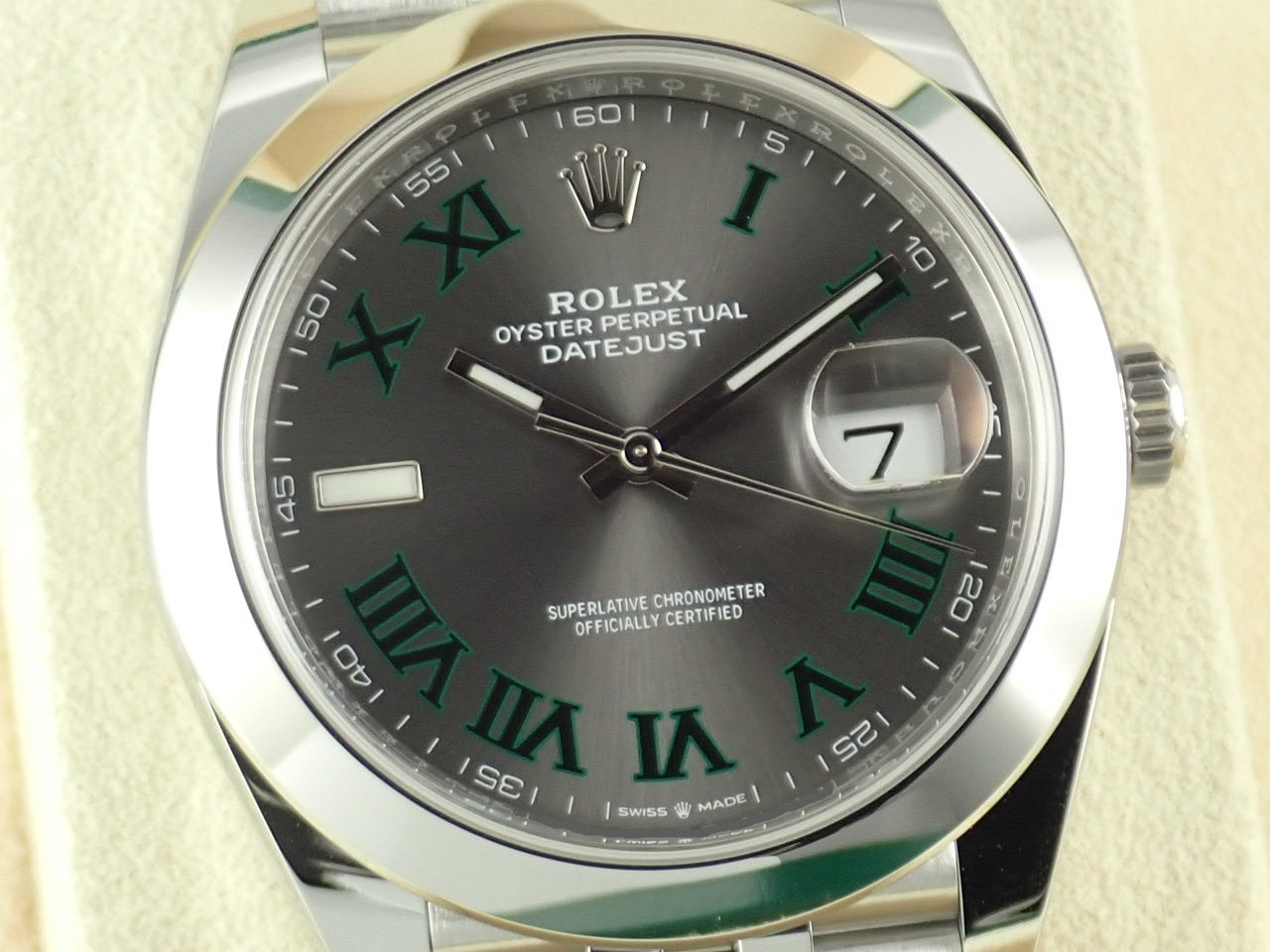 Rolex Datejust 41 Slate Roman Dial [Unused] &lt;New warranty, box, etc.&gt;