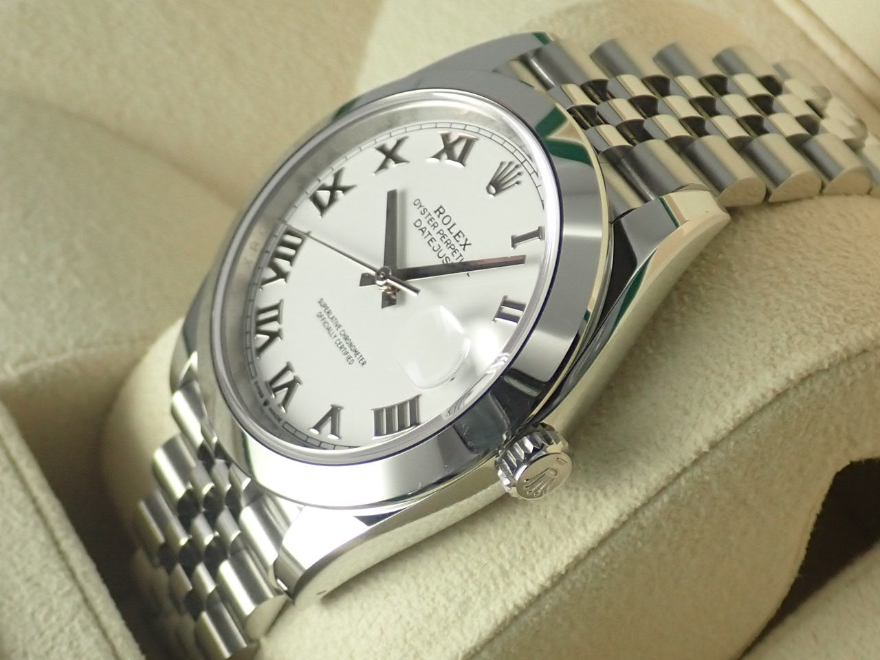 Rolex Datejust 41 White Roman Dial [Unused] &lt;New warranty, box, etc.&gt;